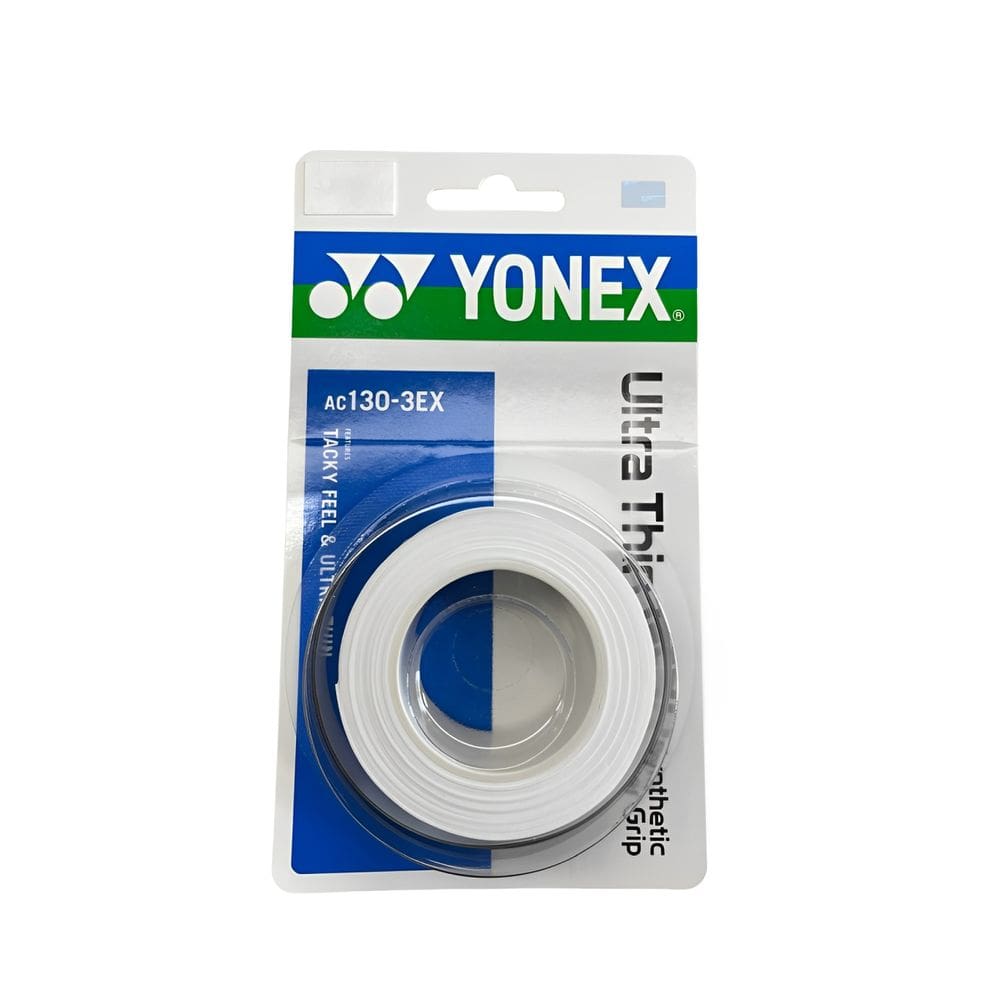 Overgrip Yonex Ultra Thin Grap Branco - 03 Unidades