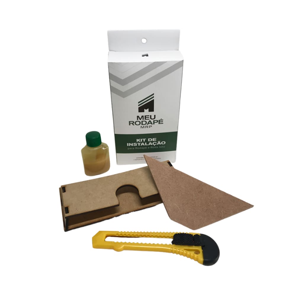Kit para Instalação 10X100 Meu Rodapé
