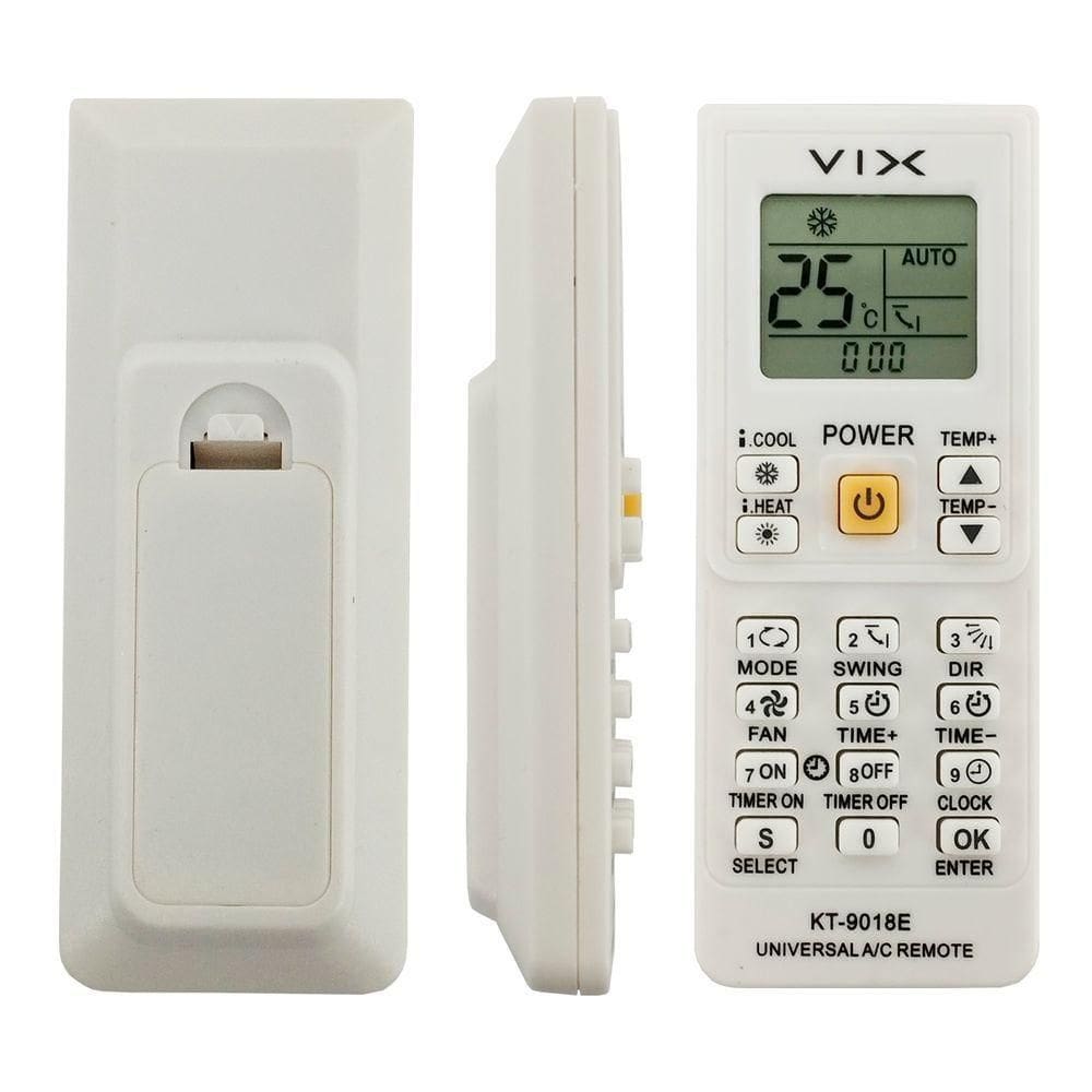 Controle Remoto Universal Para Ar Condicionado Kt-9018e - Vix Único