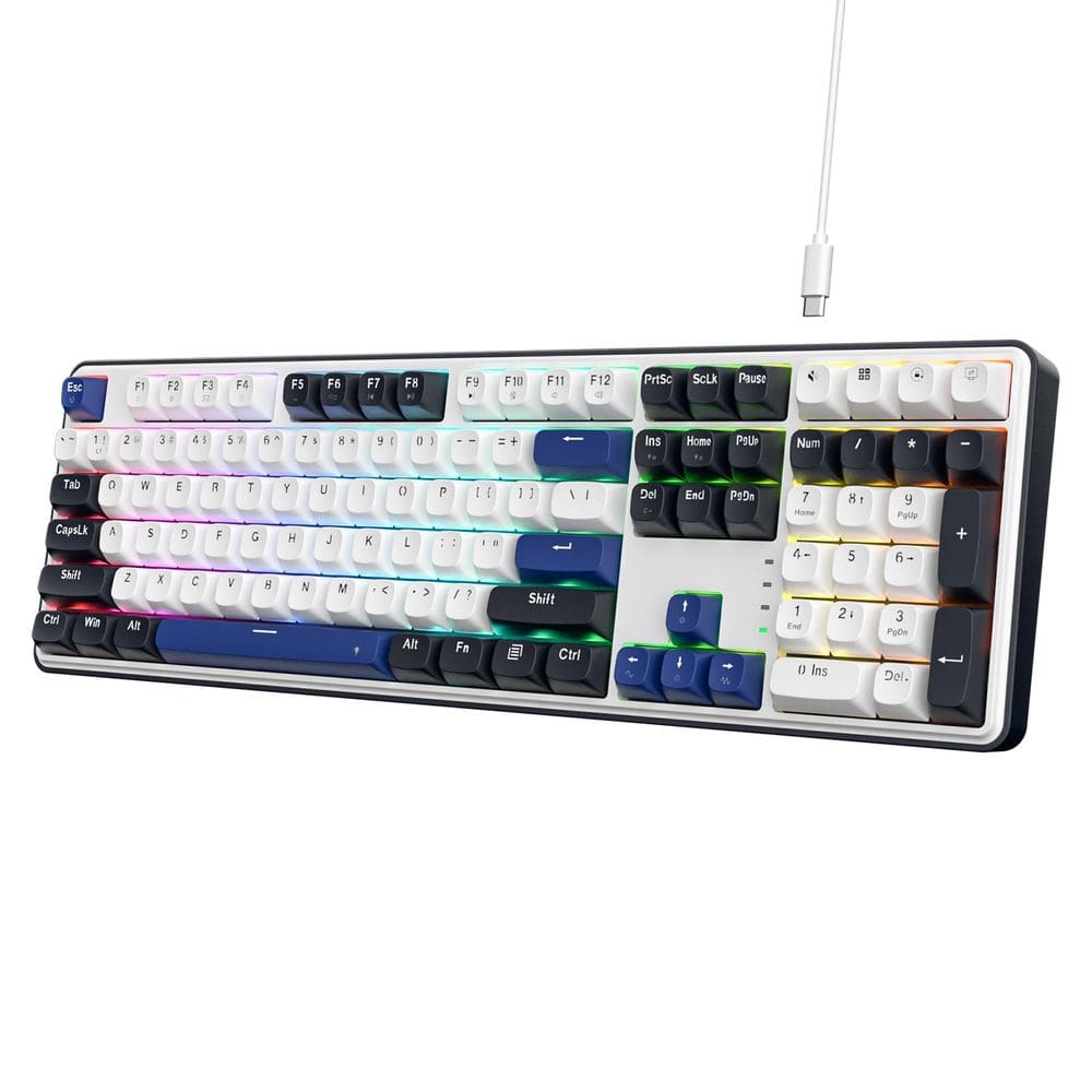 Teclado para jogos Redragon K689 Wired Gasket RGB 104 teclas