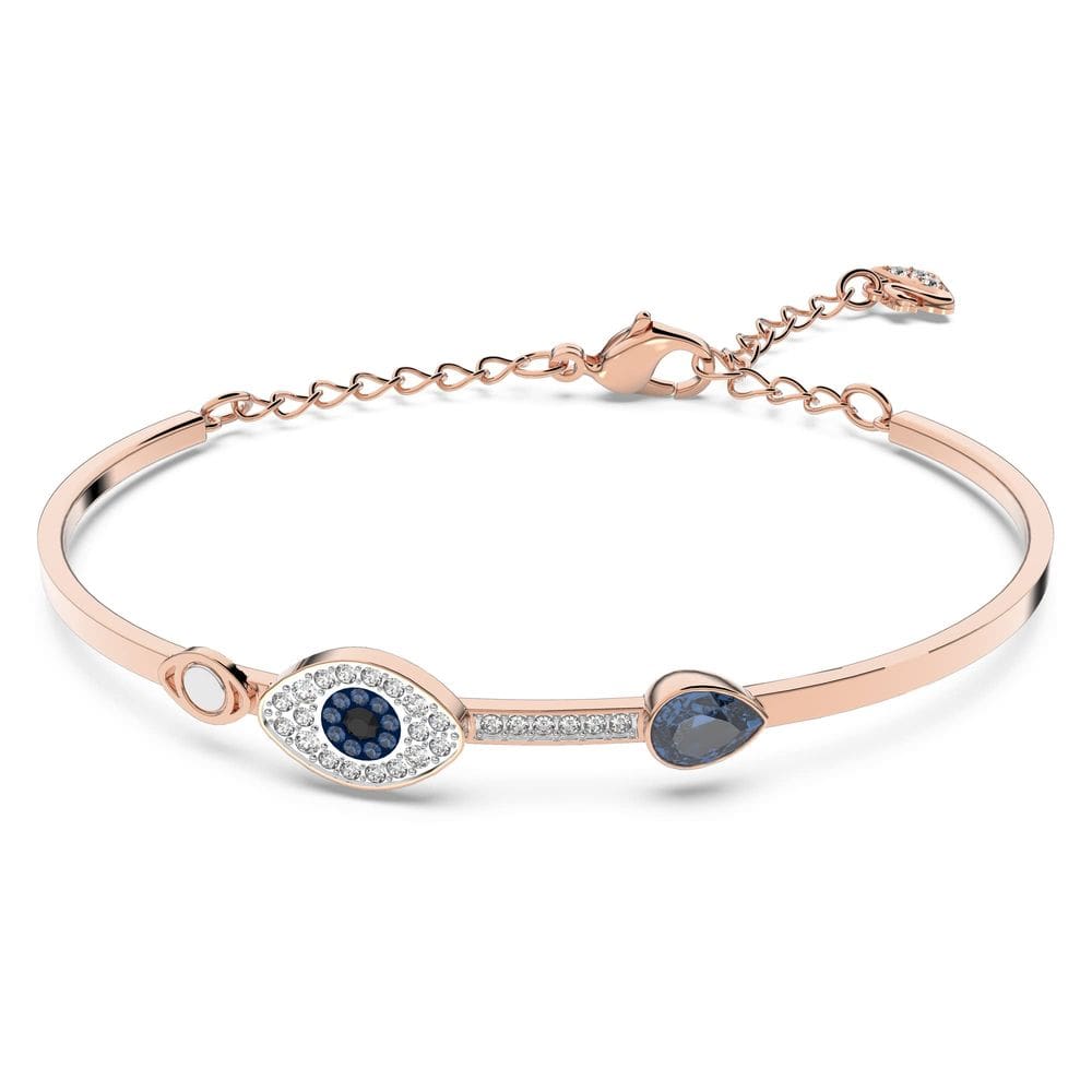 Pulseira Swarovski Symbolica Evil Eye Blue Crystal