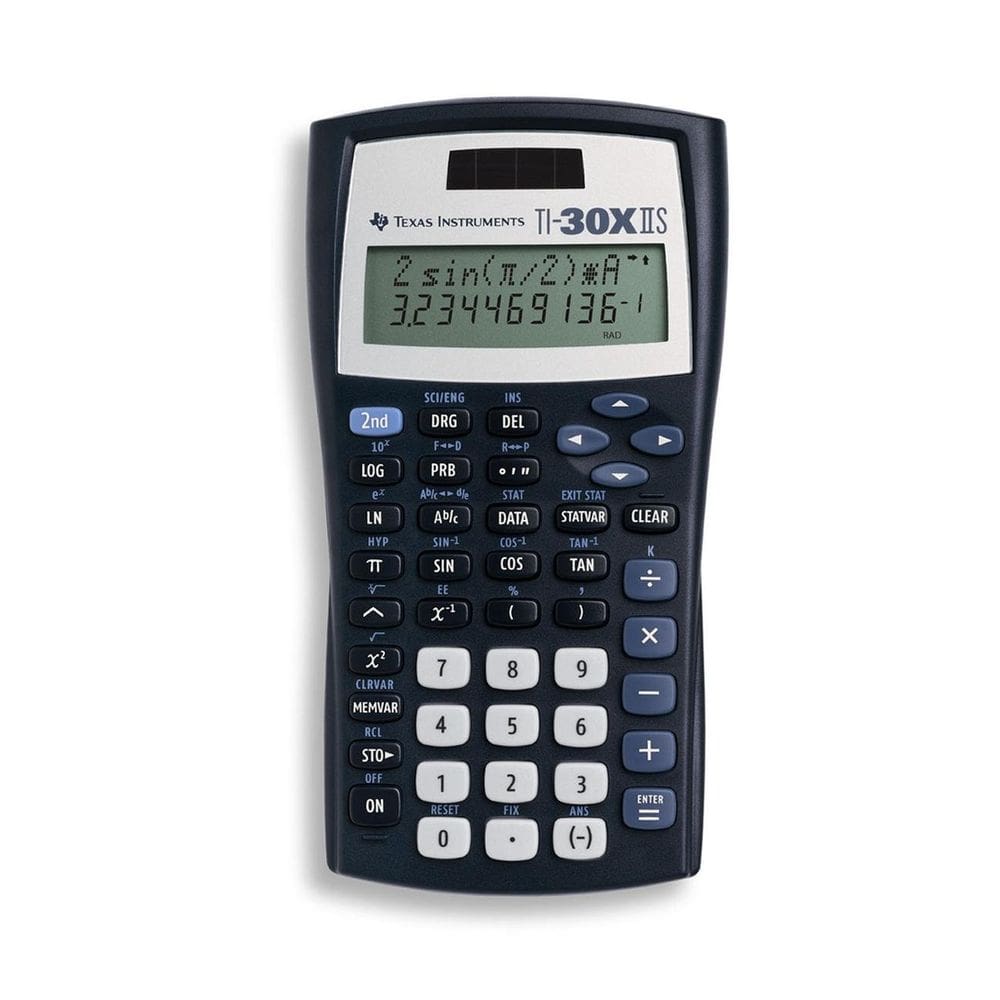 Calculadora científica Texas Instruments TI-30X IIS, pacote com 10