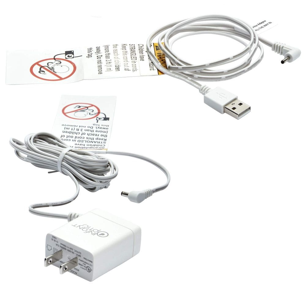 Adaptador de cabo de alimentação Infant Optics DXR8 PRO Monitor branco