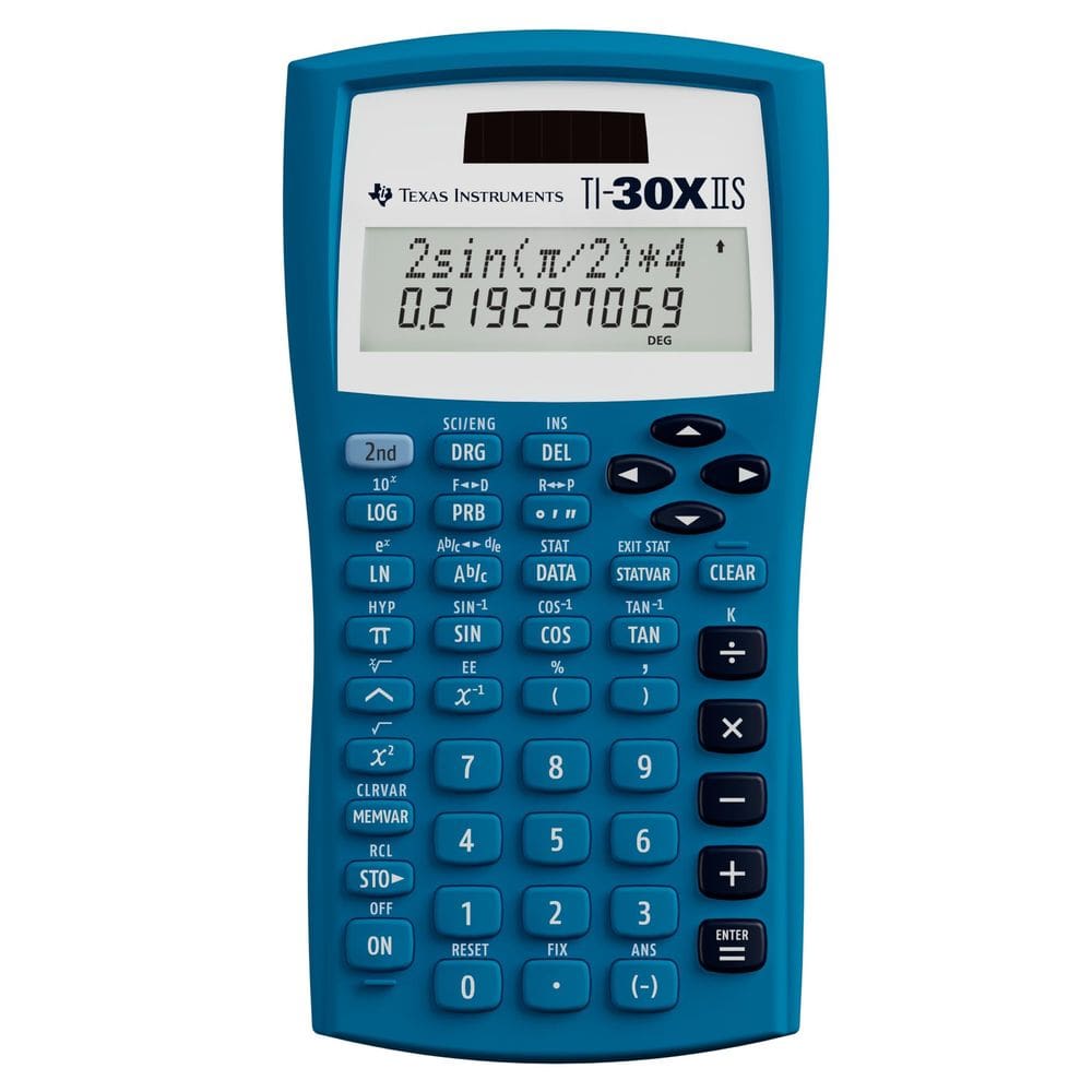 Calculadora científica Texas Instruments TI-30XIIS Blue