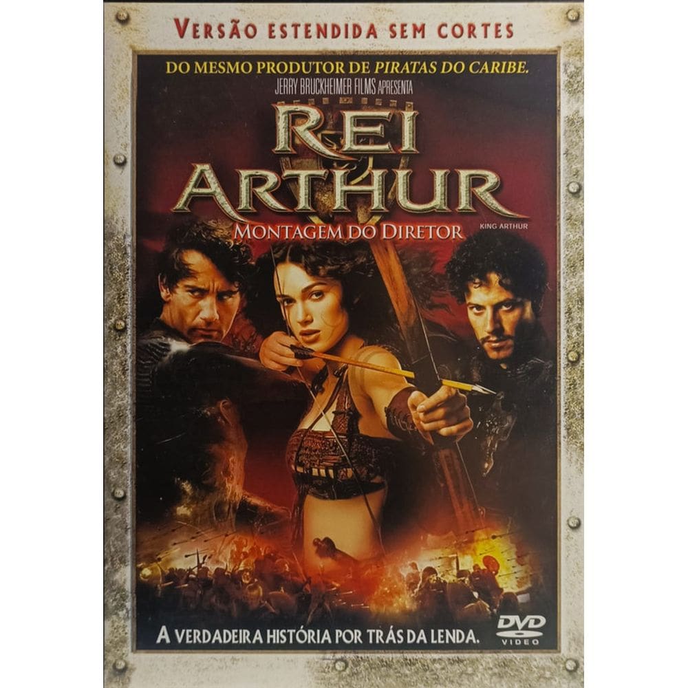 Dvd Rei Arthur Montagem Do Diretor Antoine Fuqua