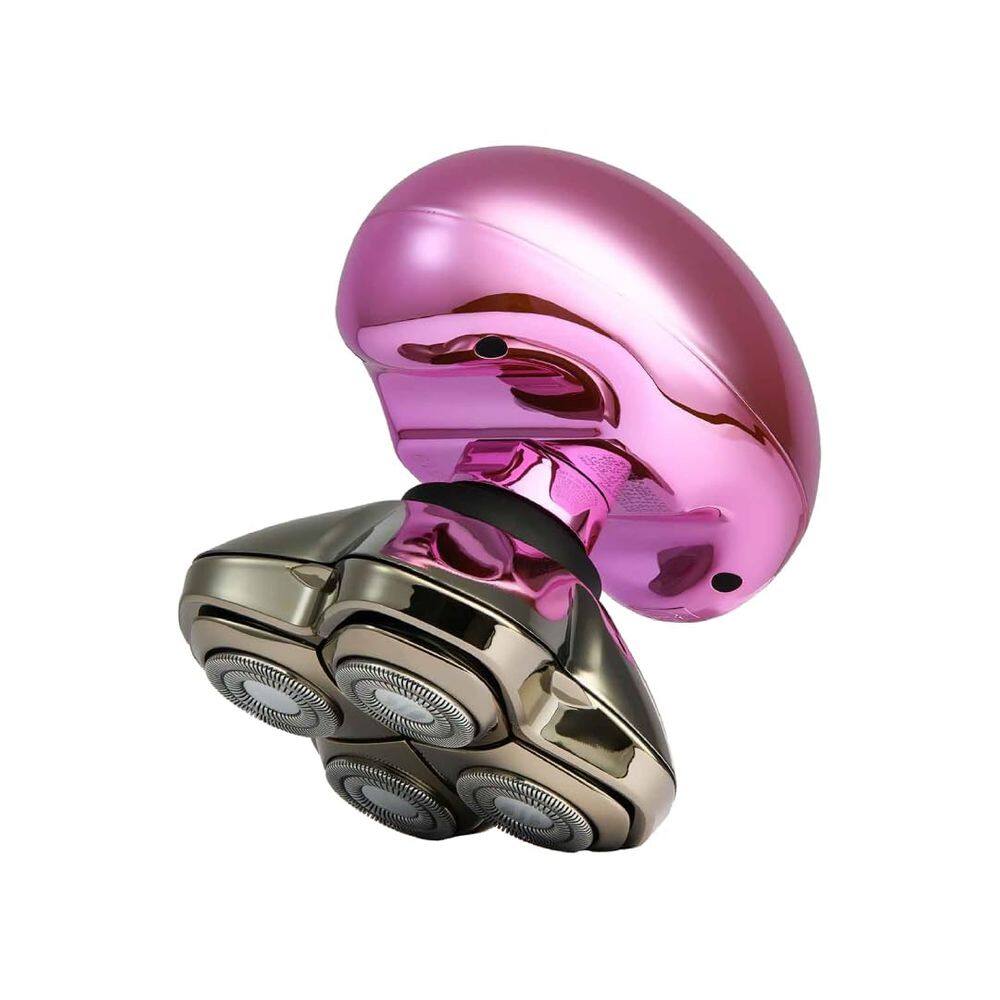 Barbeador elétrico Skull Shaver Butterfly Kiss Pro Pink