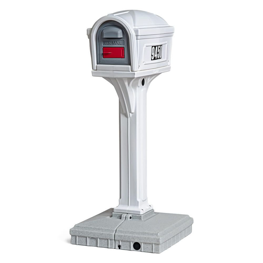 Caixa de correio Simplay3 Premium Dig-Free Easy Up Classic White