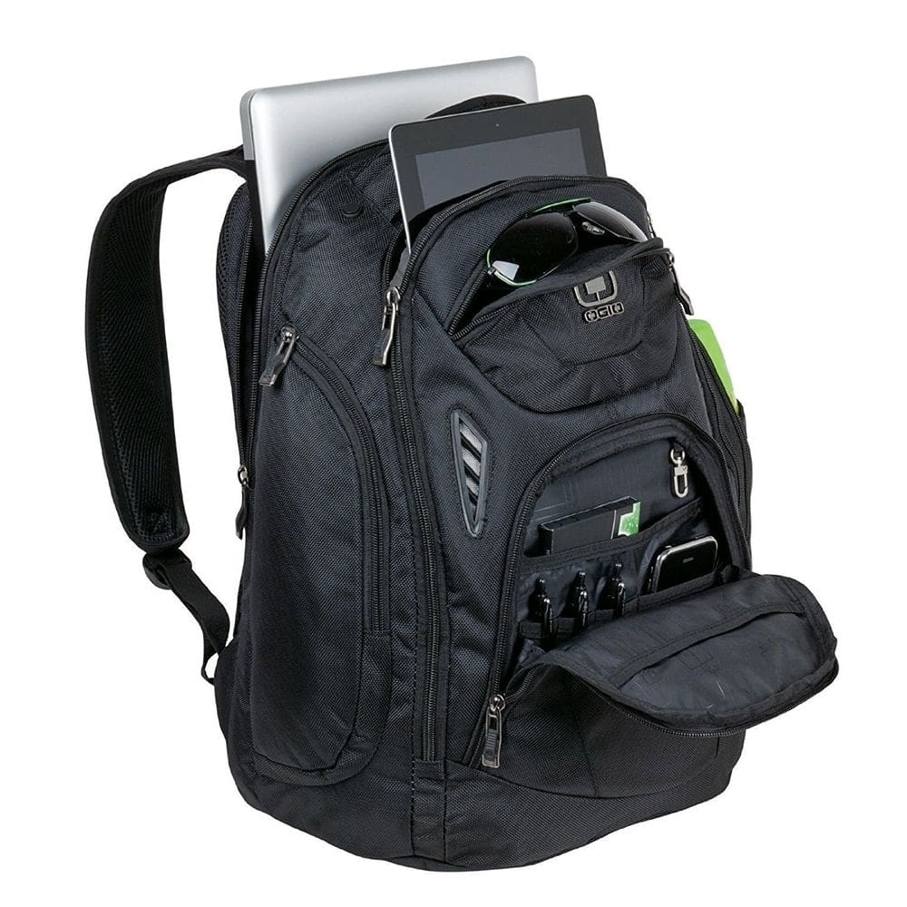 Mochila para computador portátil OGIO Mercury 17 para homens preta