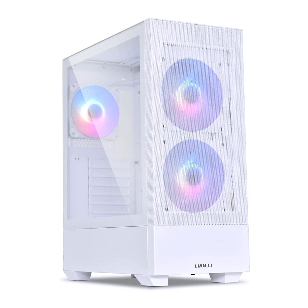 Capa para PC Lian Li LANCOOL 205 MESH C branca ATX Mid-Tower