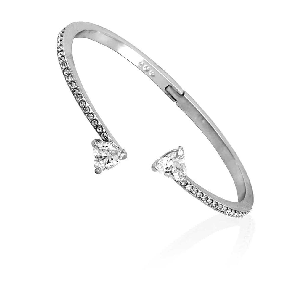 Pulseira Swarovski Mesmera Heart Clear Crystals S