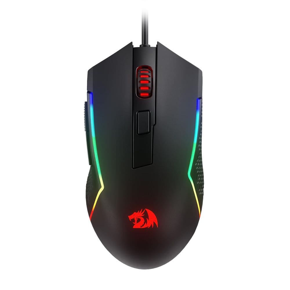Mouse para jogos Redragon M616 RGB 10000 DPI com fio óptico