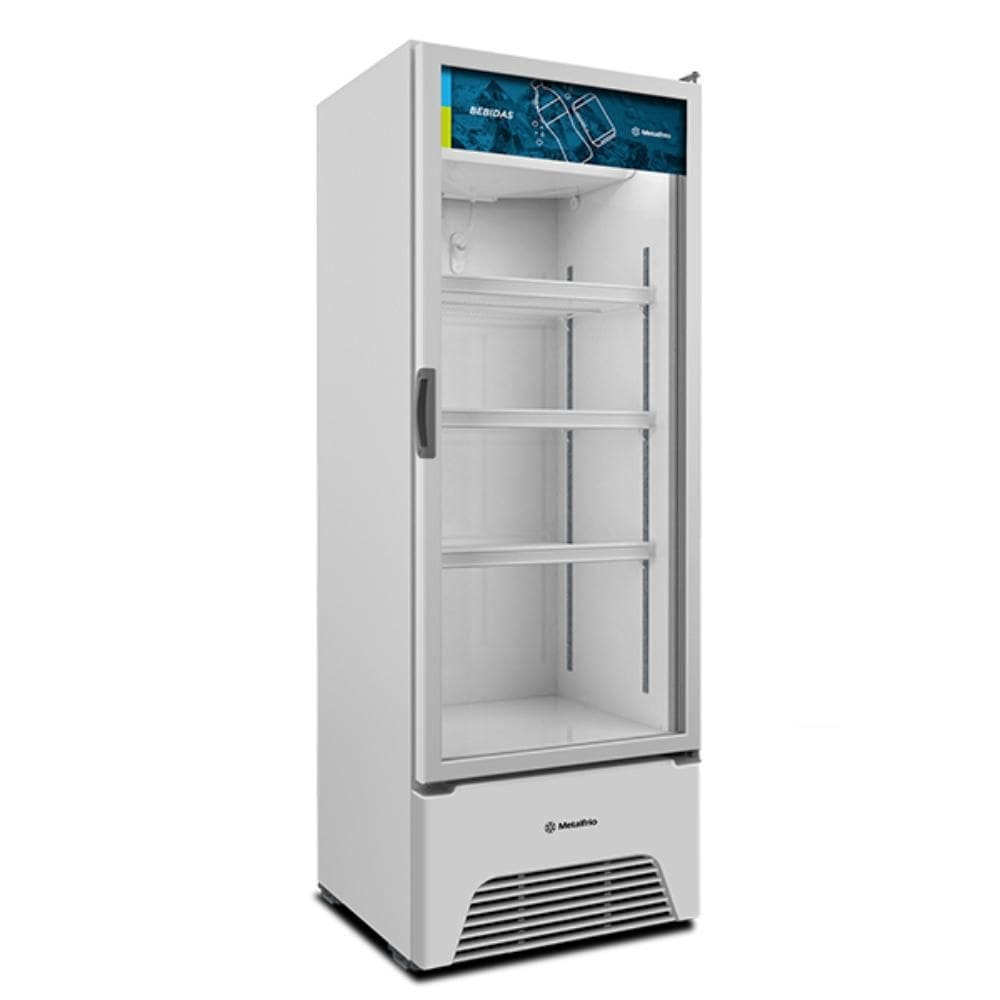 Refrigerador Expositor Vertical 403 Litros Metalfrio Essential VB40AL 360W com Iluminação LED 127V