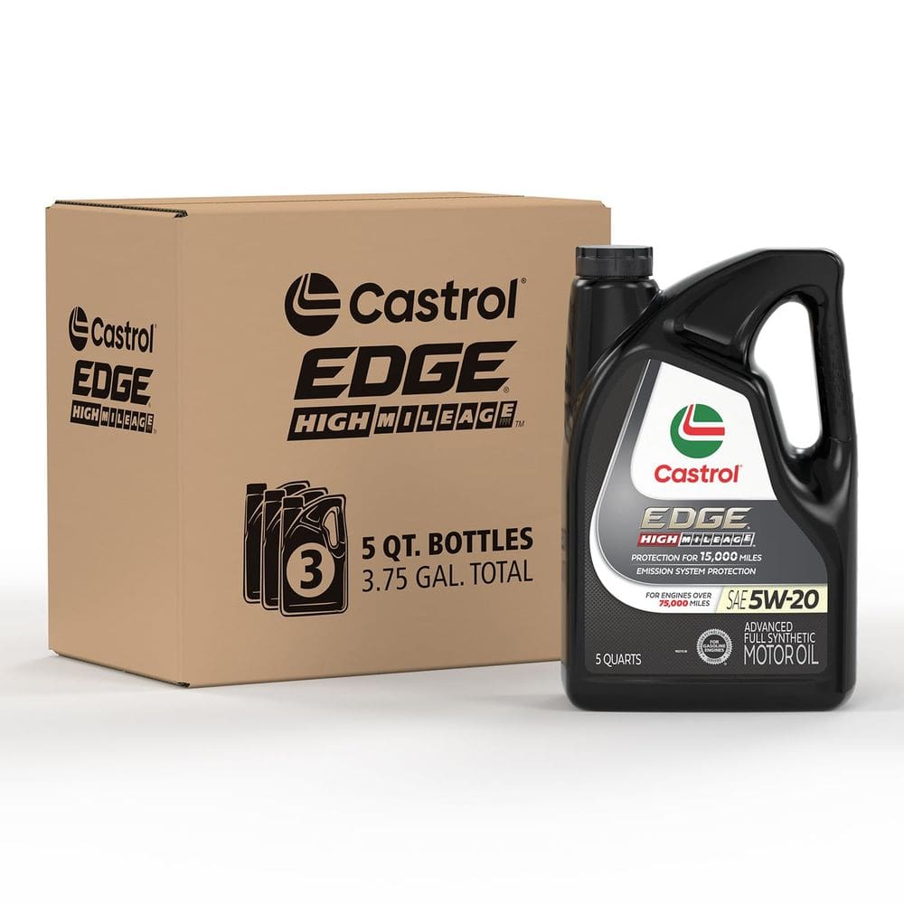 Óleo de motor Castrol EDGE High Mileage 5W-20 totalmente sintético 5L