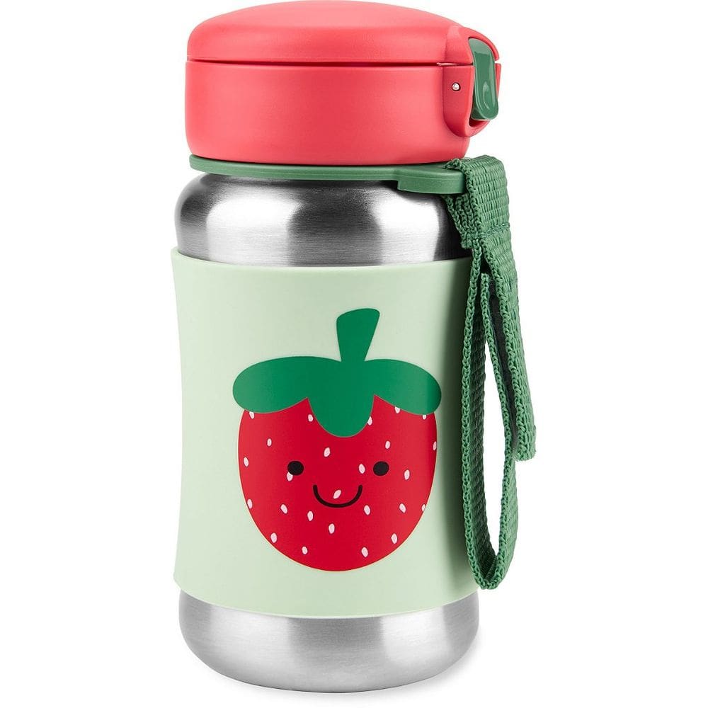 Garrafa de Aço Inox Spark Style Morango - Skip Hop