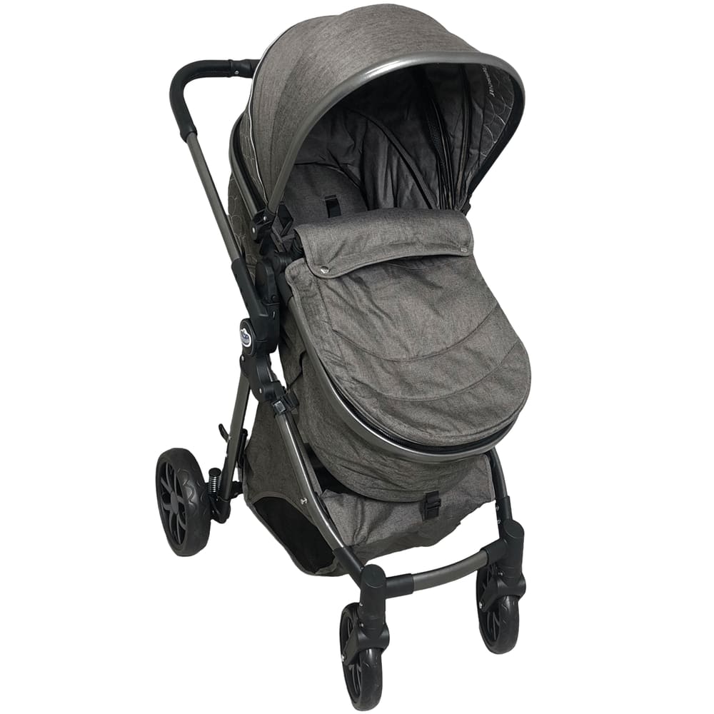 Carrinho de Bebe Passeio Moises Passear Baby Ares Chocolate