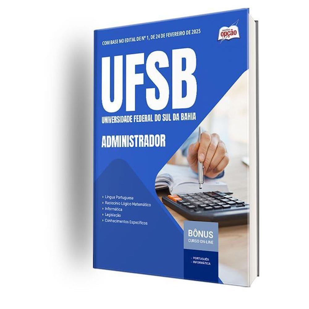 Apostila Ufsb 2025 - Administrador