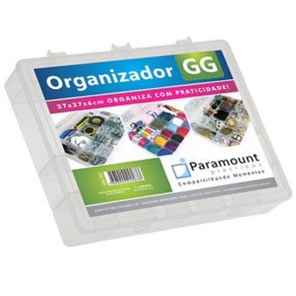 Caixa Organizadora Box Tamanho Gg 20 Divisorias - Ref 163