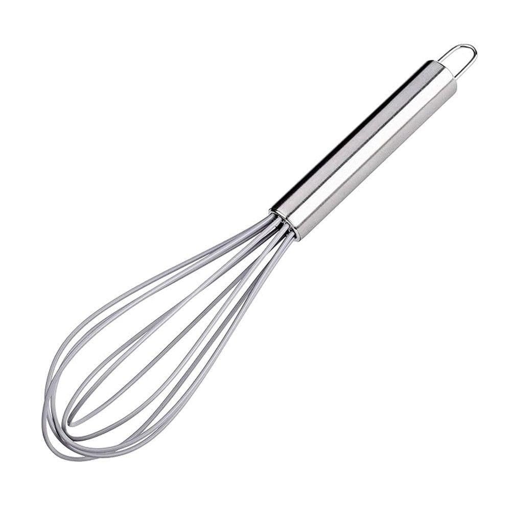 Fuê Batedor De Claras Inox Com Hastes De Silicone Em Casa Tem