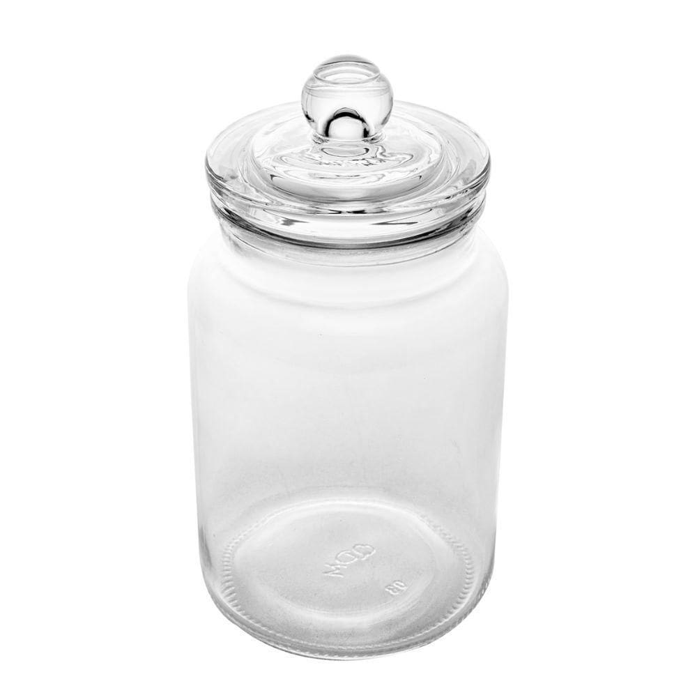 Pote De Vidro Hermético Para Mantimentos 1,1l Lyor