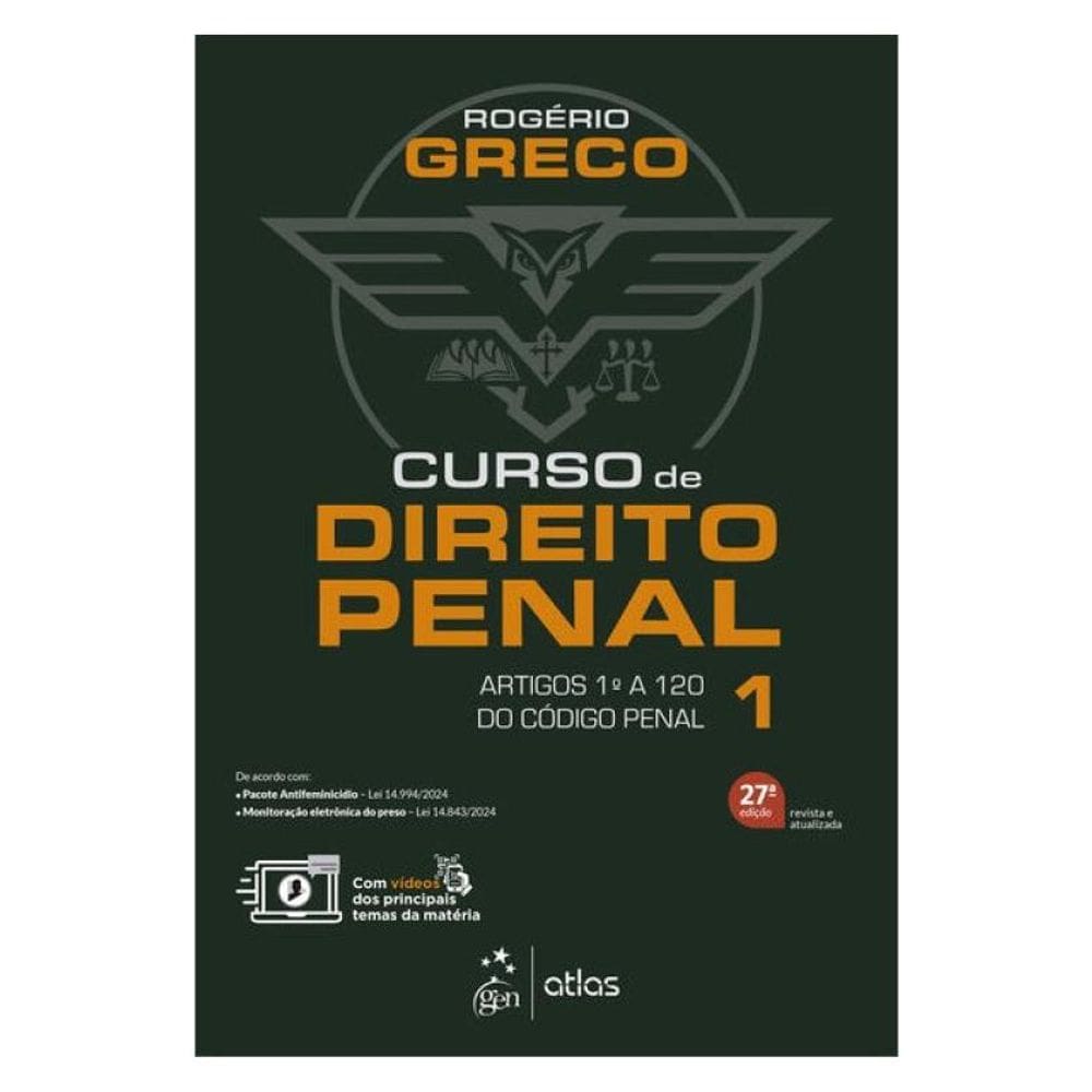 Curso De Direito Penal Vol.1 - 27ª Edição 2025