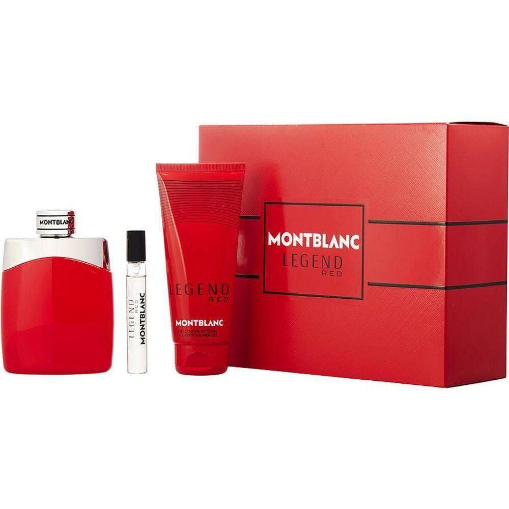Perfume Masculino Mont Blanc Legend Red Eau De Parfum Spray 100 ml & Gel Banho 7