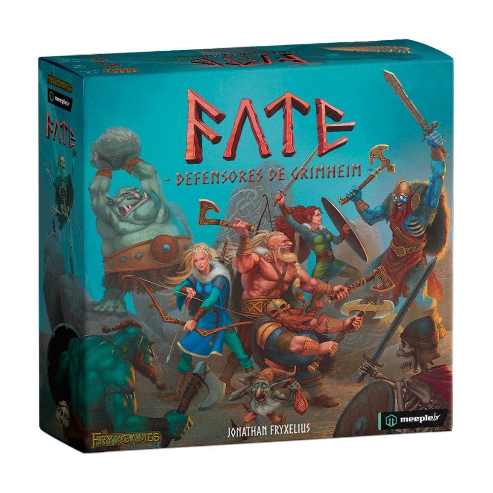 Fate: Defensores de Grimheim Jogo de Tabuleiro Meeplebr