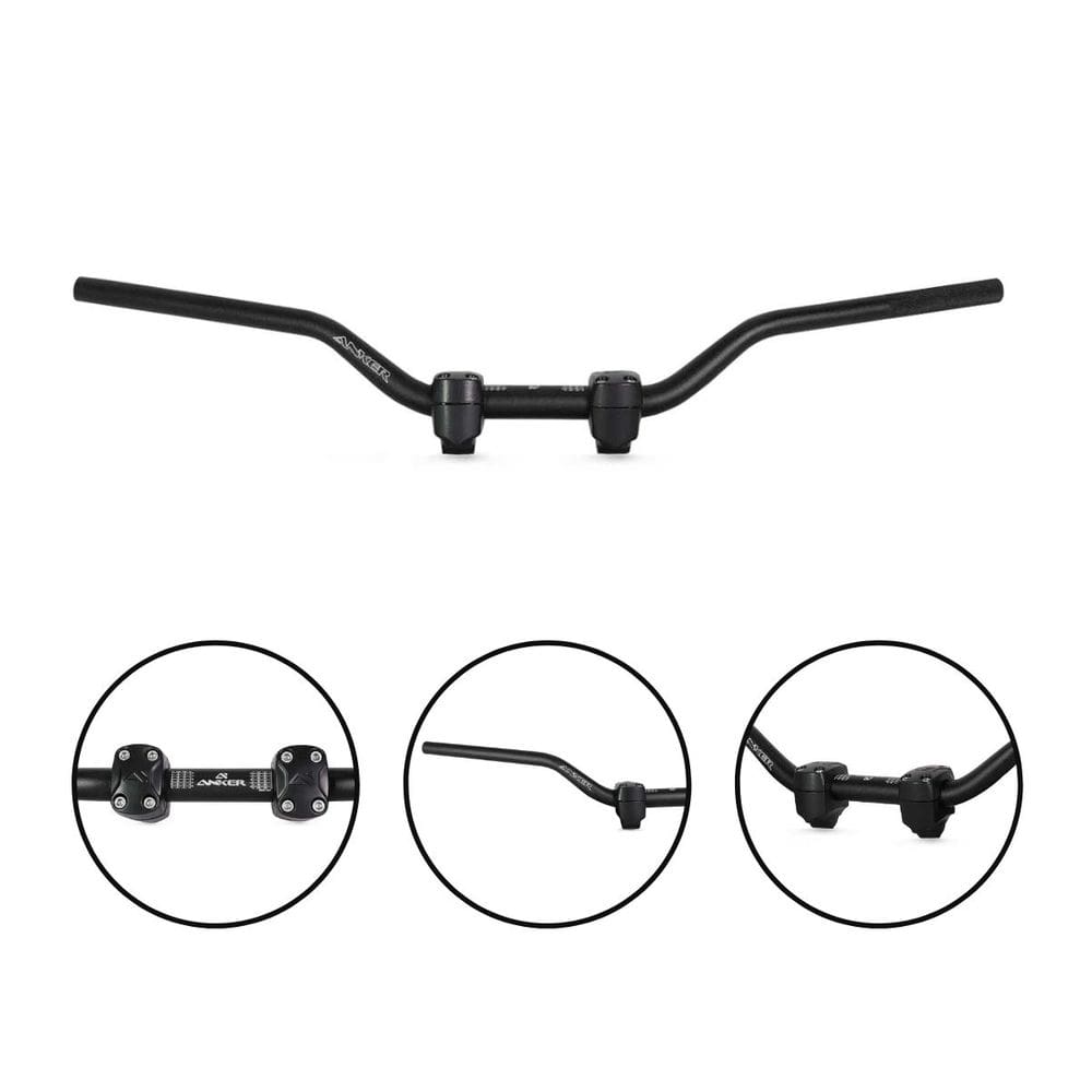 Guidão Anker 28mm C/ Adaptador Up Trilha Motocross Enduro
