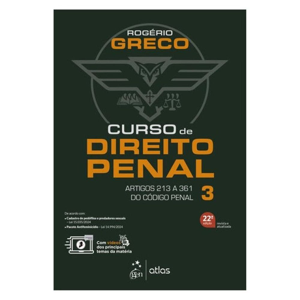 Curso De Direito Penal Vol.3 - 22ª Edição 2025
