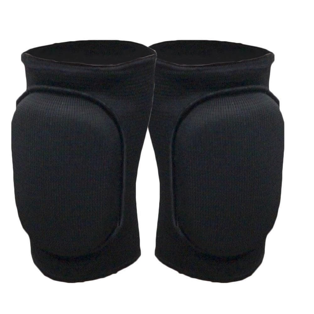 Joelheira Volei Kit Par Protetor Joelhos Futsal Goleiro Handebol Dança Indoor Elastica Acolchoada