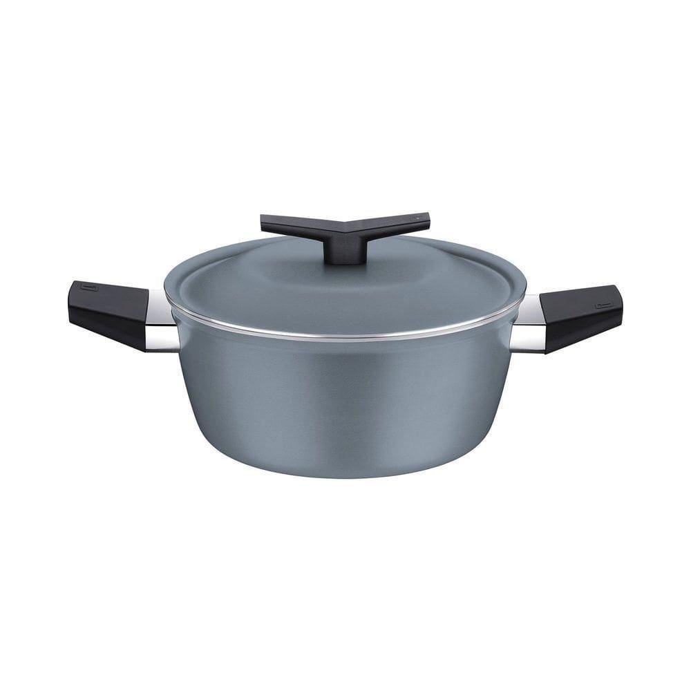 Caçarola Tramontina Spezia Induction Alumínio Antiaderente Starflon Excellent Azul Ardósia 20 Cm Tramontina