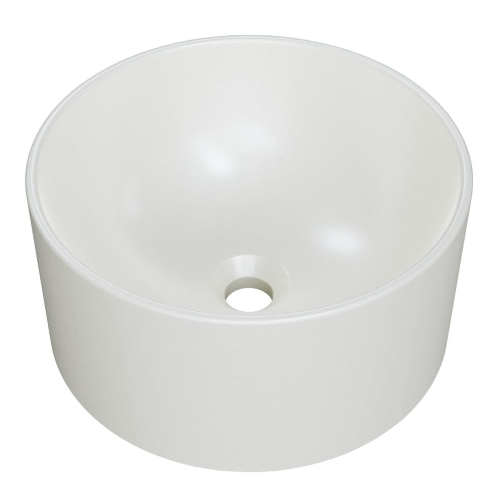 Cuba Pia Para Banheiro Redonda 26cm Celine C08 Bege - Mpozenato
