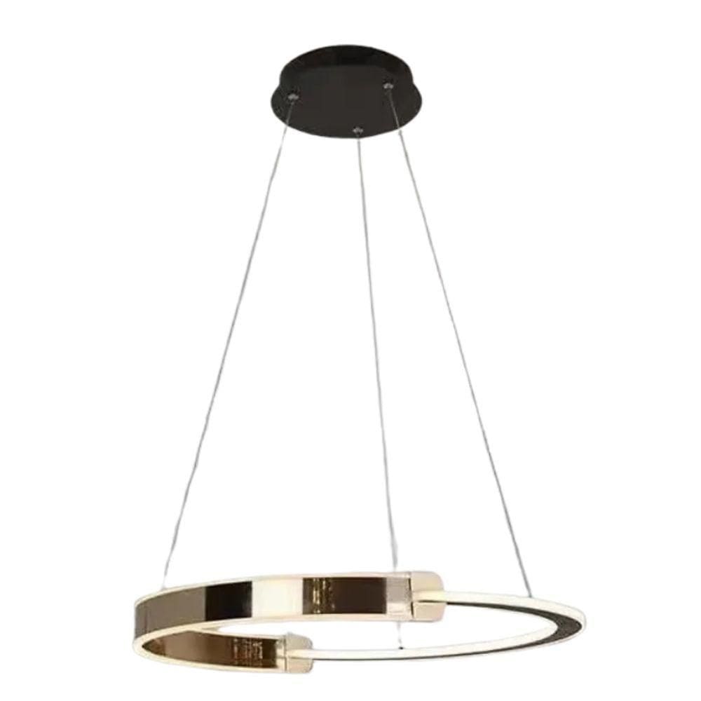 Pendente Coroa Led Dimerizável 862093/1 70w Bivolt Bronze