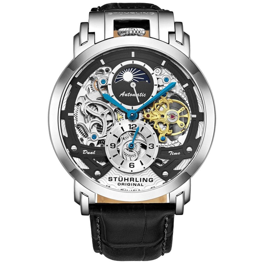 Relógio Masculino Analógico, Automático, STUHRLING 906.02, Preto