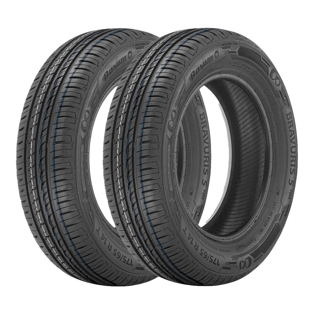 Jogo 2 Pneus Barum by Continental Aro 14 Bravuris 5HM 165/70R14 85T XL