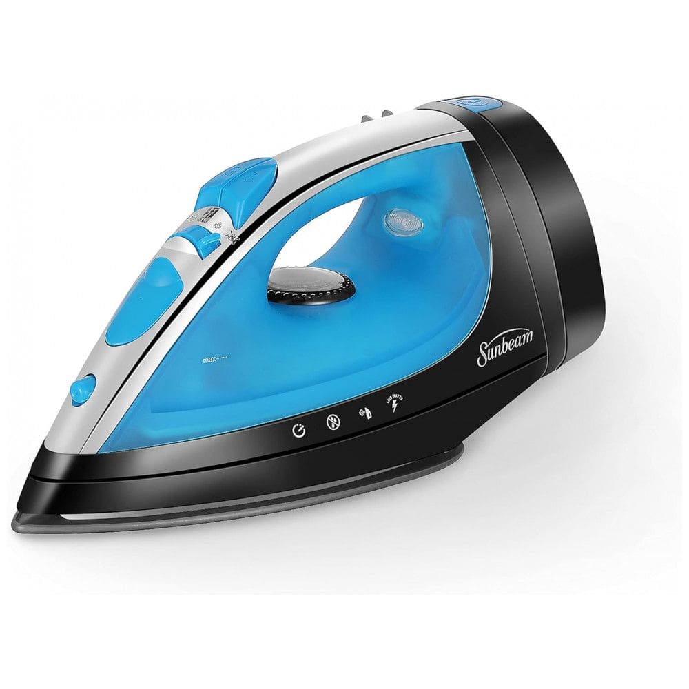 Ferro de Passar a Vapor com Jato de Vapor, 1400W, 110v, SUNBEAM 32610010, Azul