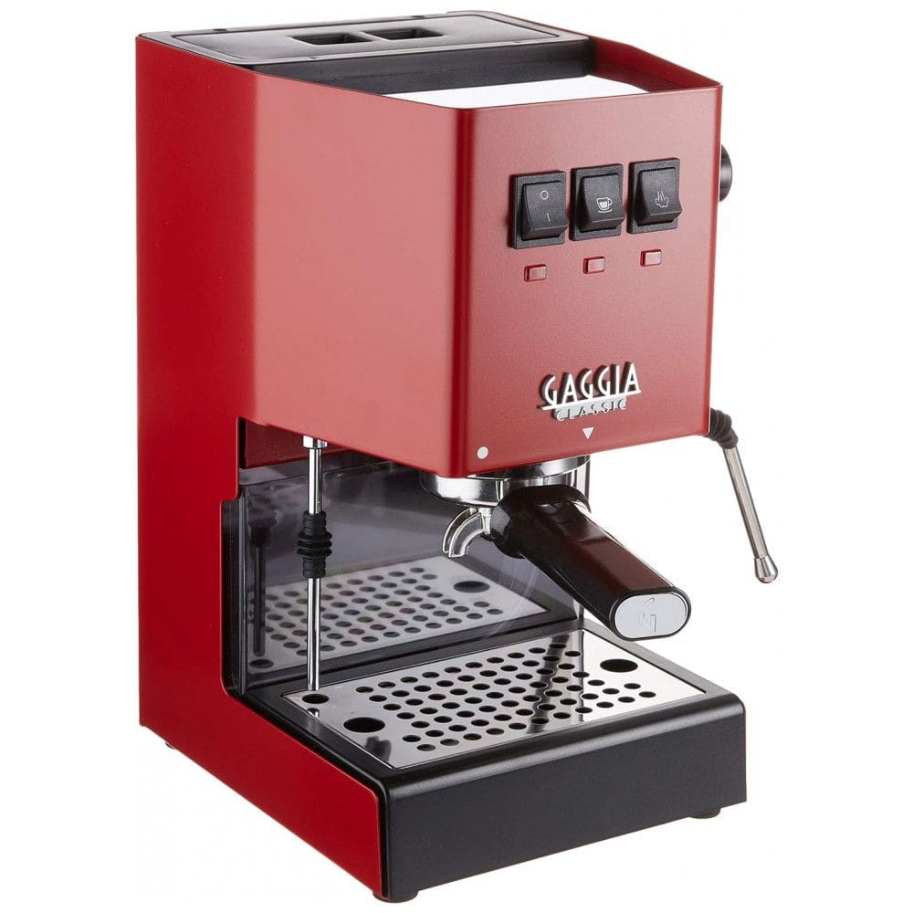 Máquina de Café Expresso com Bocal de Leite, 110V, Gaggia RI9380, Vermelha