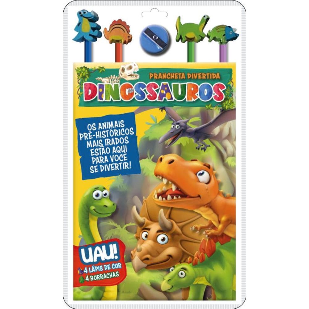 Prancheta Divertida Dinossauros