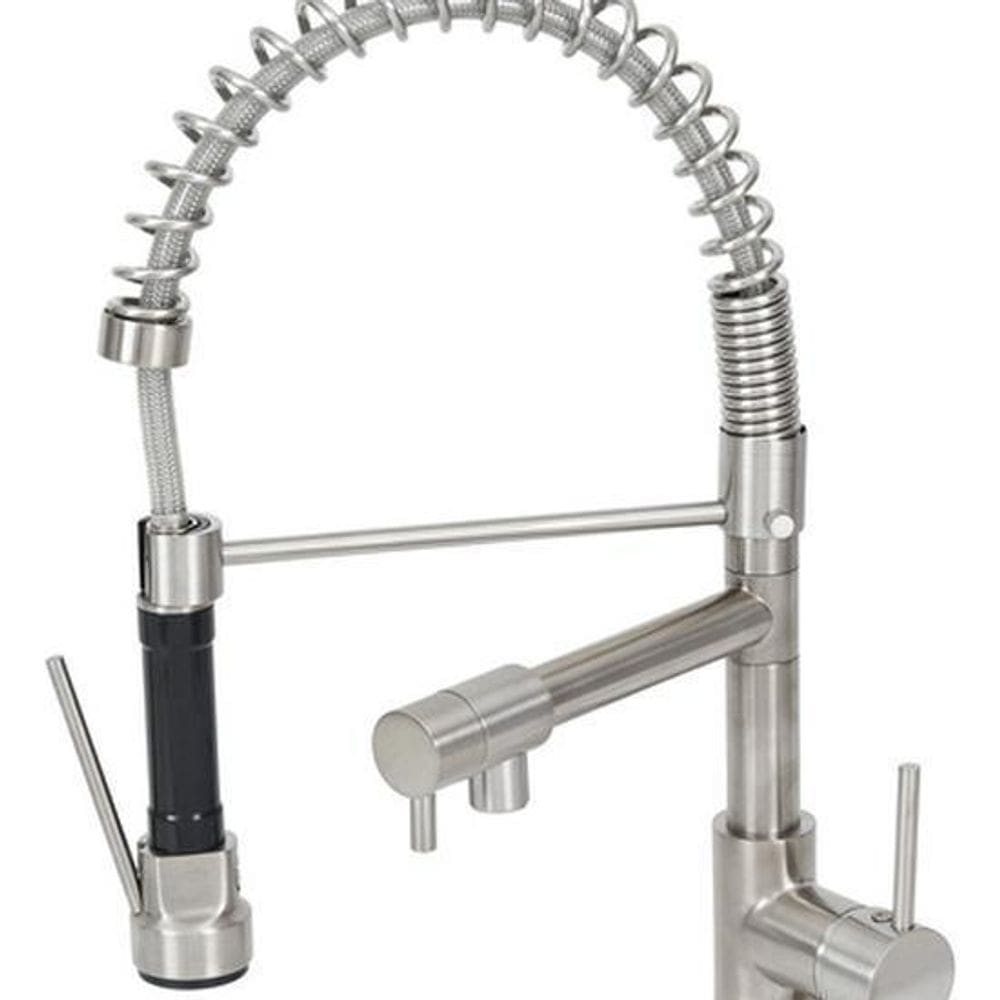 Torneira De Mesa Cozinha Gourmet Monocomando Escovado Double