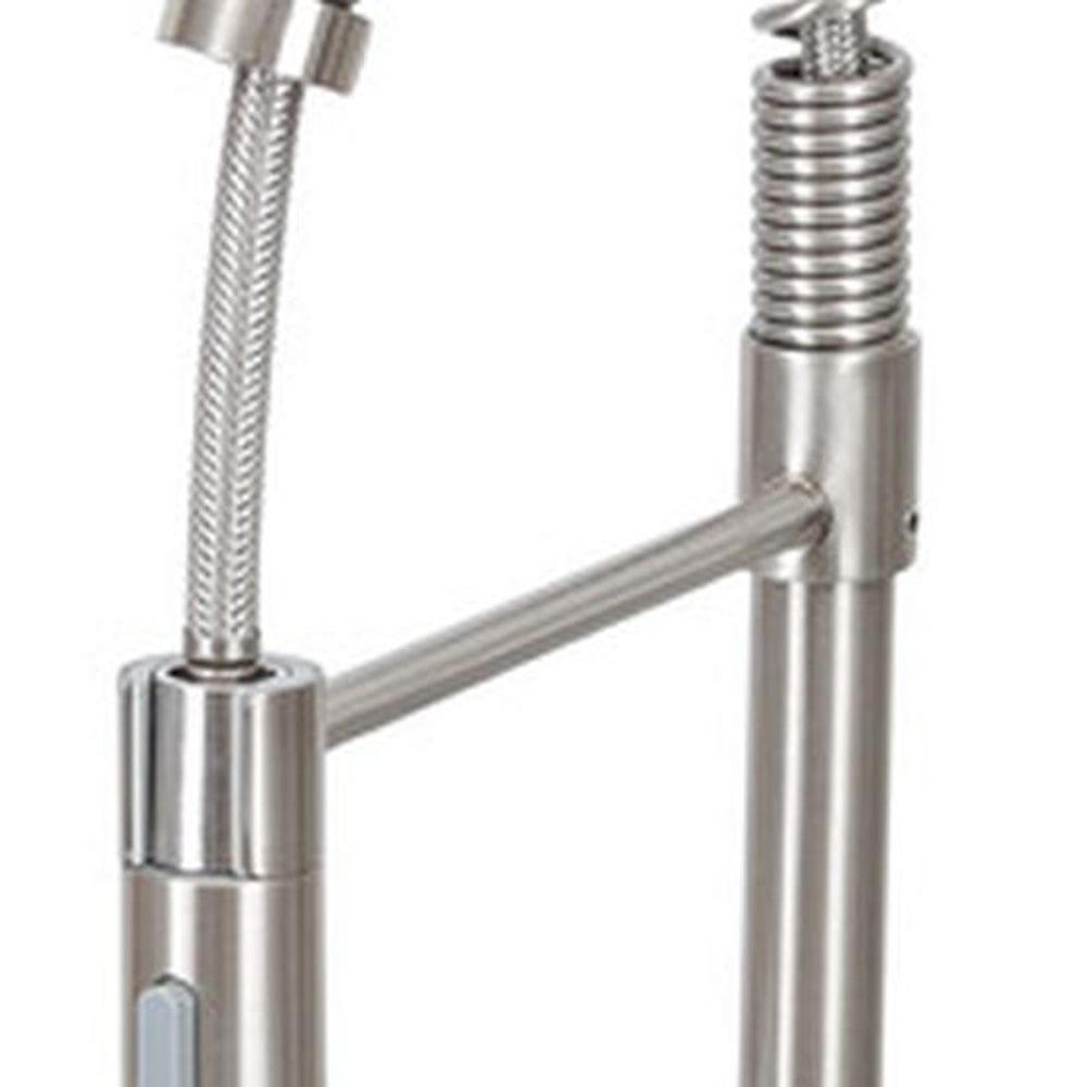 Torneira De Parede Cozinha Gourmet Monocomando Inox Escovado