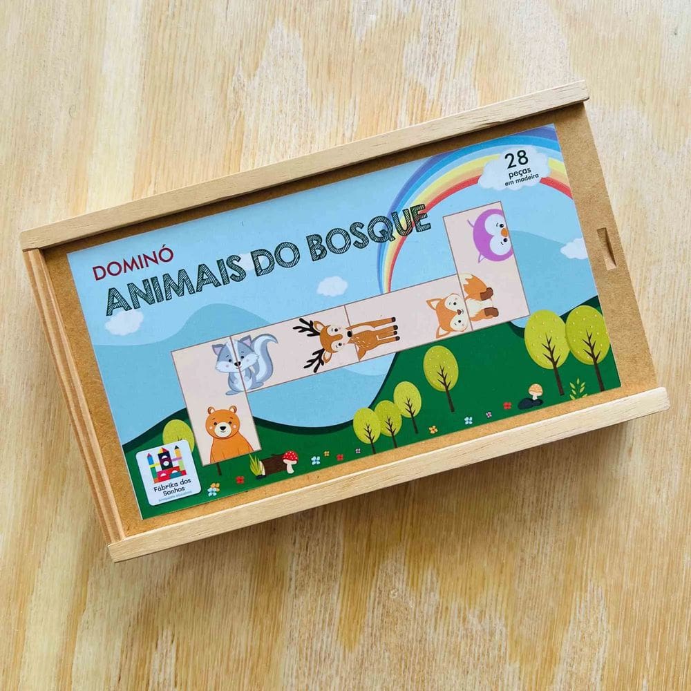 Dominó Animais Do Bosque