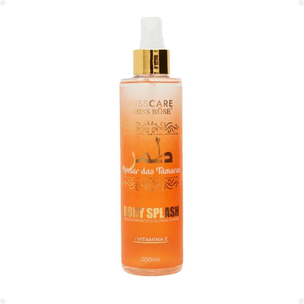 Body Splash Miss Rôse Colônia Árabe Néctar das Tâmaras 200ml