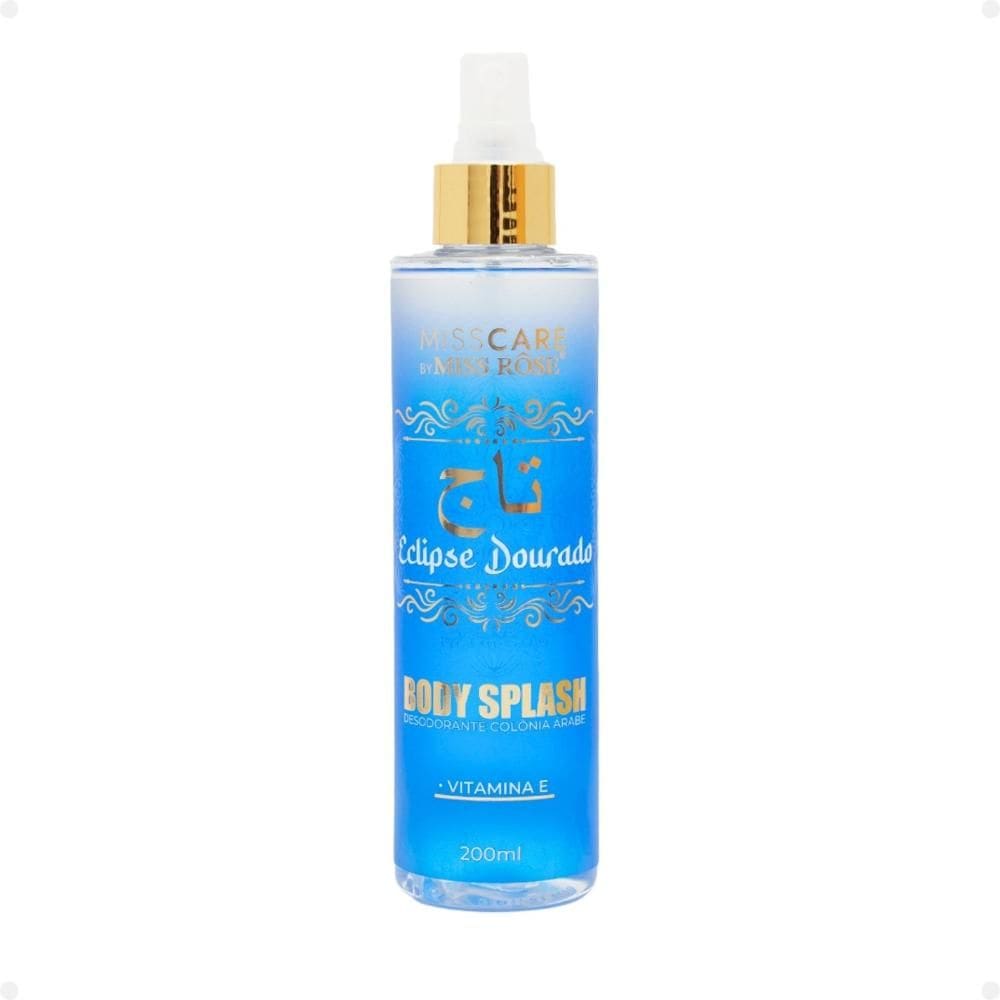 Body Splash Miss Rôse Colônia Árabe Eclipse Dourado 200ml