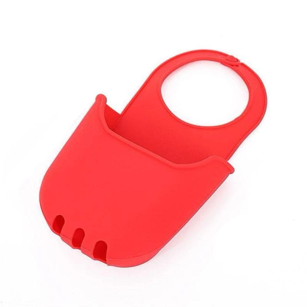 Suporte p/ Esponja de Lavar Louças 2447334 Vermelho - Quanhe