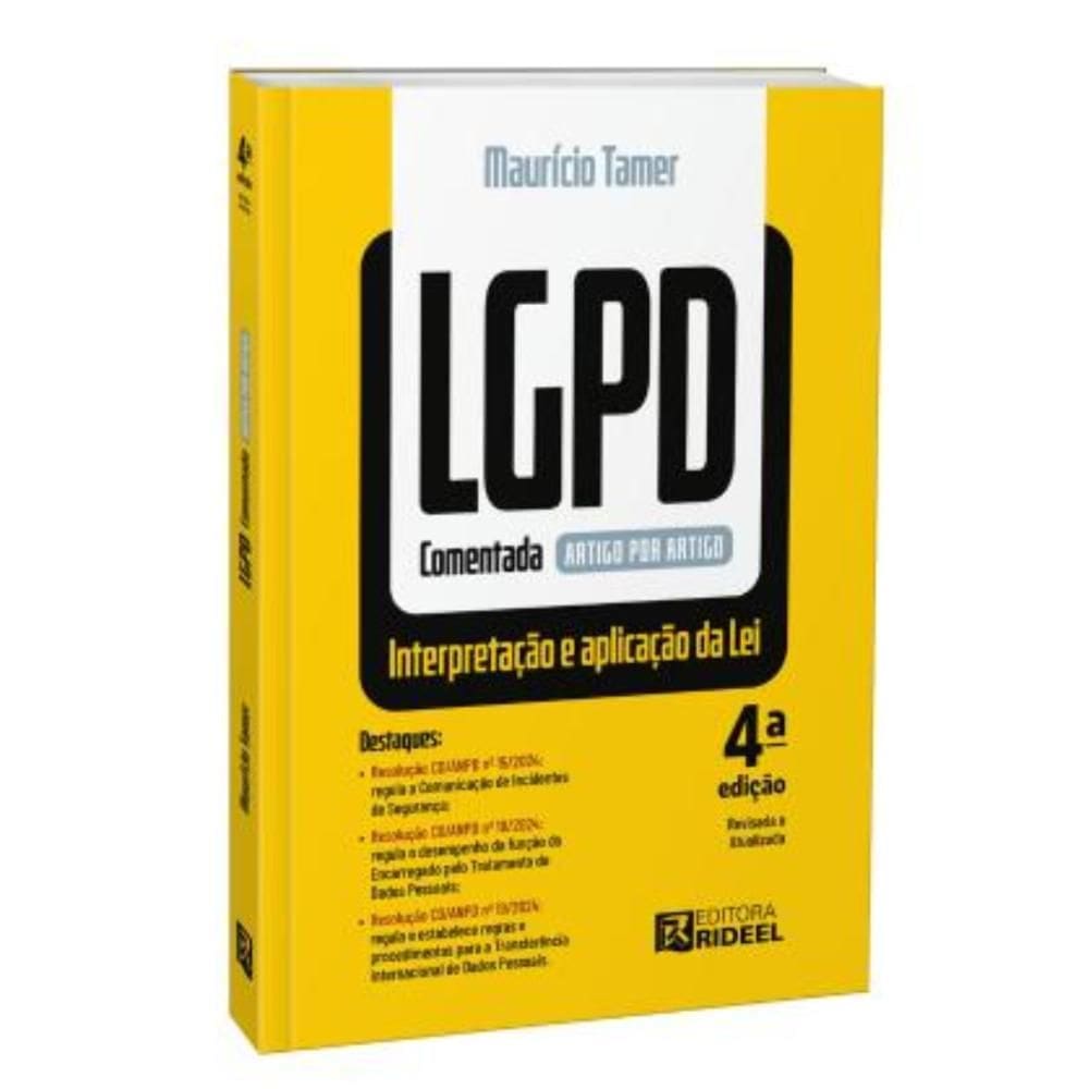LGPD - Comentada artigo por artigo