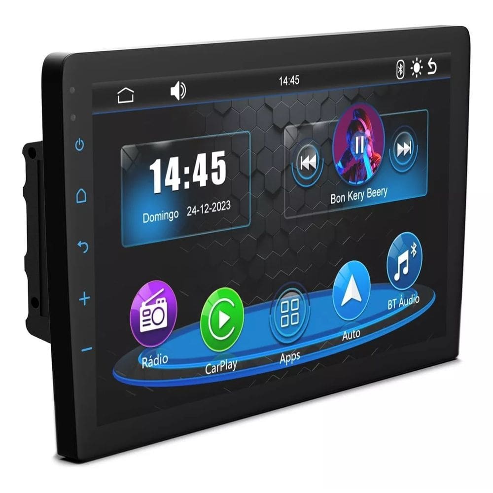Central Multimídia Universal Cm9 Faaftech 9" Connectmedia Carplay Androidauto