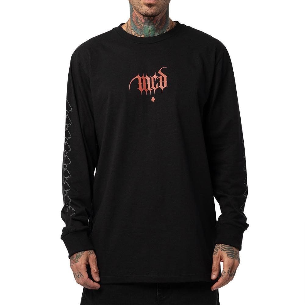 Camiseta MCD Manga Longa Apocalipse WT25 Masculina Preto