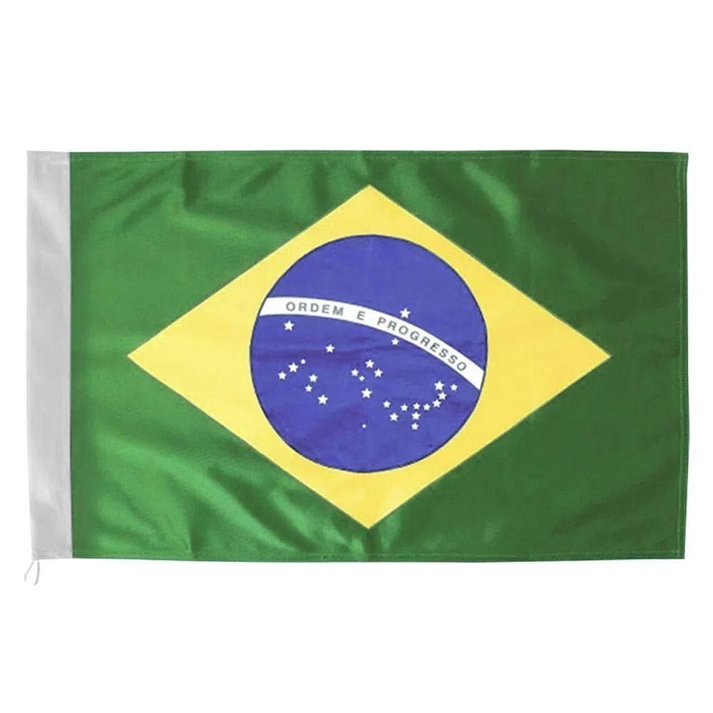 Bandeira Do Brasil De Tecido - 140cm X 90cm