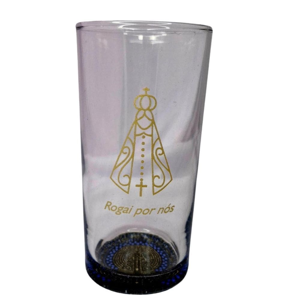 Copo Vidro Nossa Senhora Aparecida 270 Ml