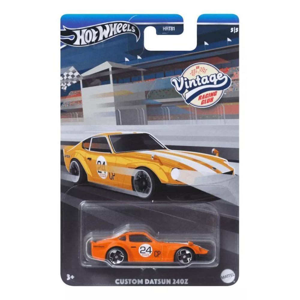 Kit 2 Carrinhos Hot Wheels Vintage Racing Club Hrt 81