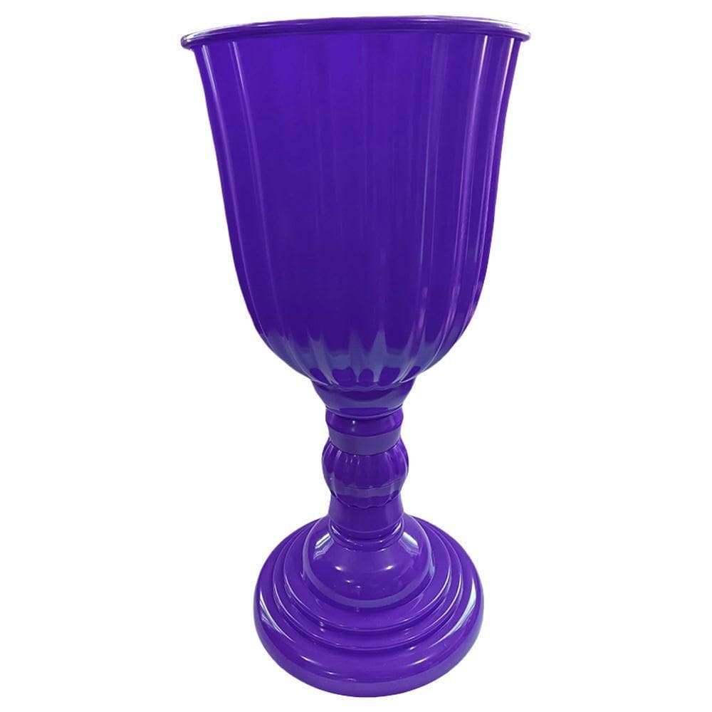 Vaso Decorativo Dubai Grande Roxo - 18,5cm X 40cm